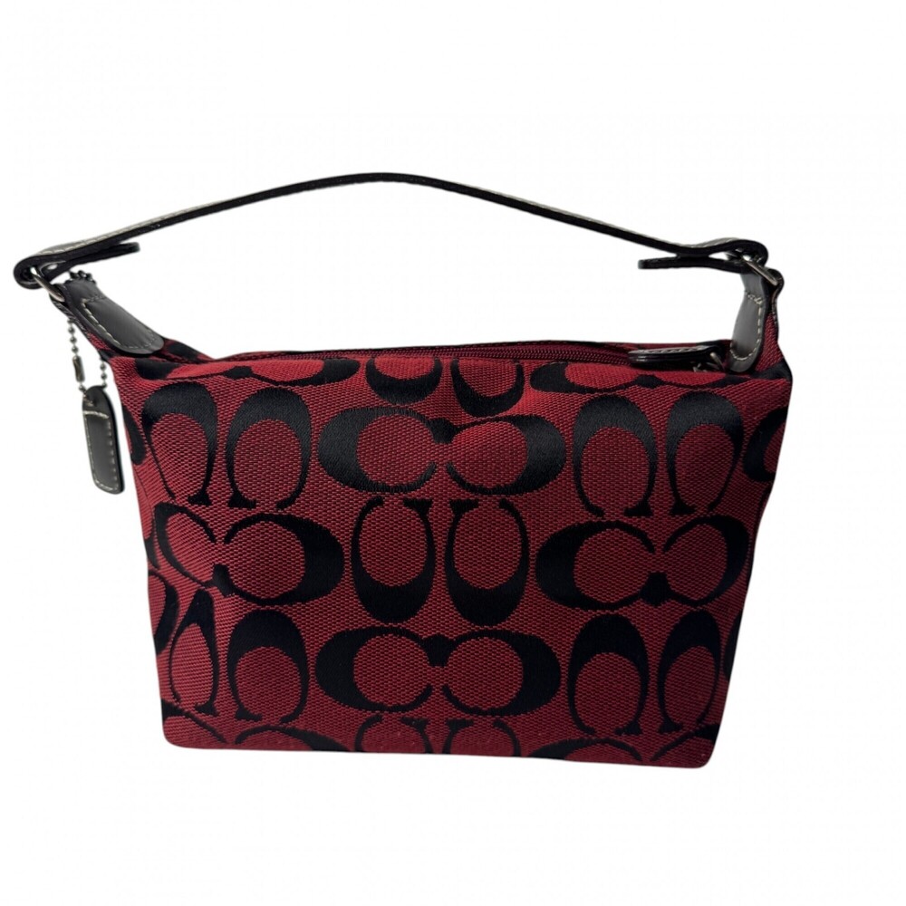 Coach COACH Handbag Pouch Signature Accessory for Wom… - Gem
